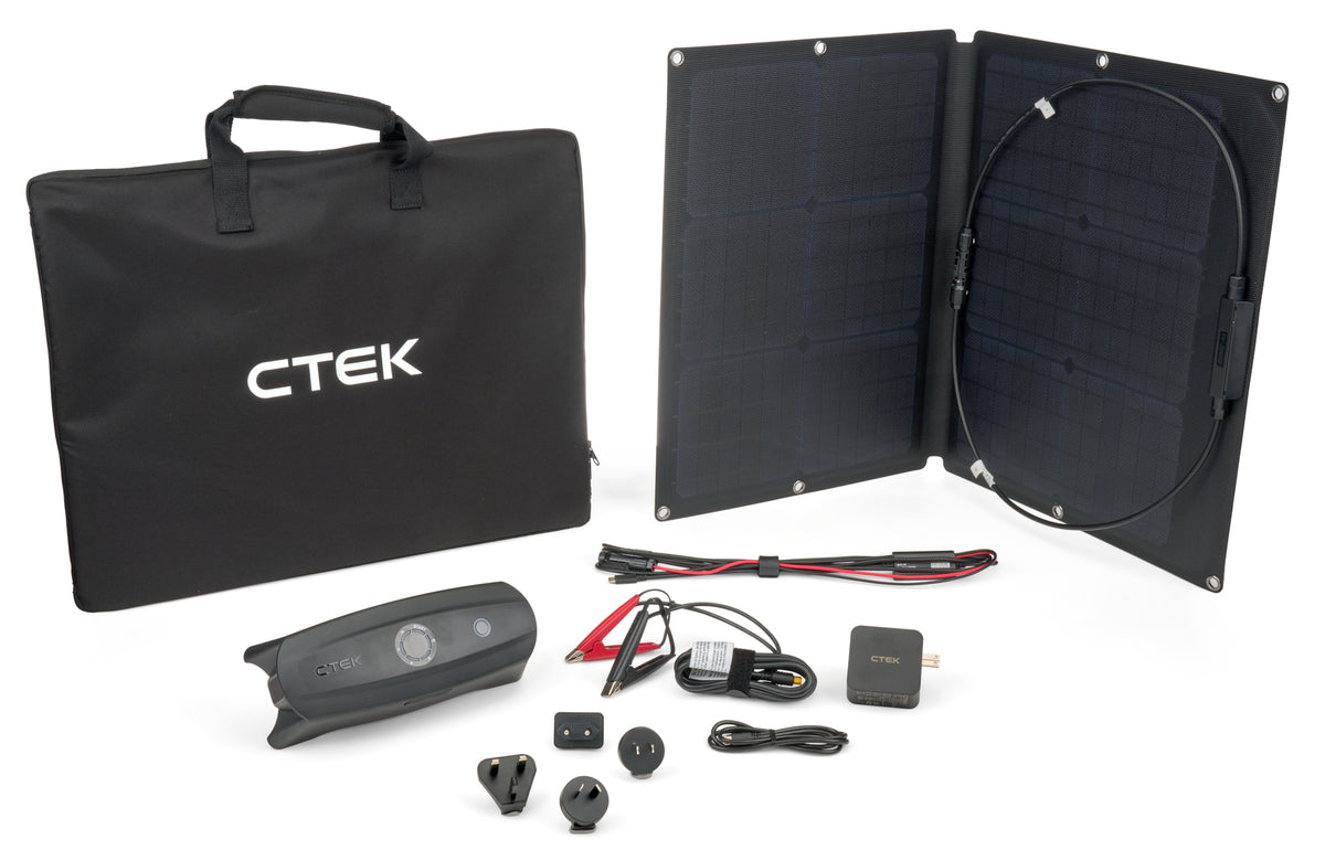 Battery Charger CS Free w/ Solar Panel Charger