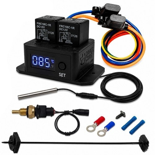 Digital Therm Fan Switch Kit Gen 2 M12x1.5 Sensor