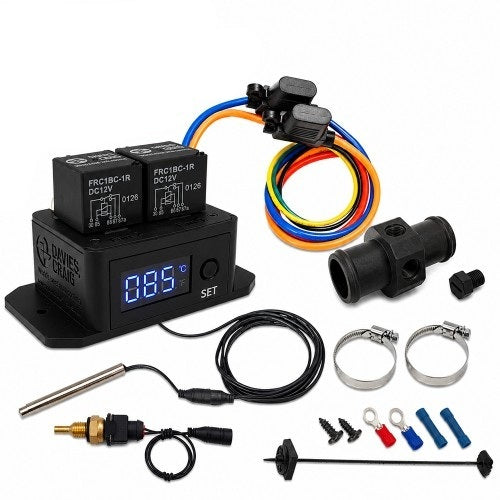 Digital Therm Fan Switch Kit Gen 2 1/4 NPT Sensor
