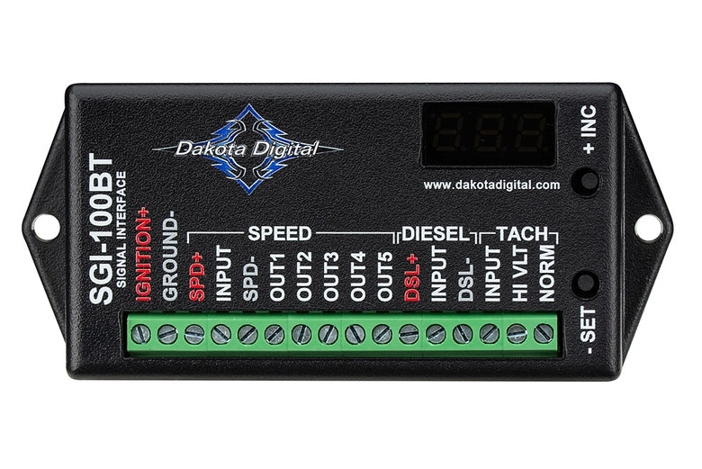 Speed  Tach and Diesel S ignal Interface  Bluetoo