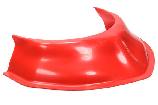 Hood Scoop Red 3.5in Tall