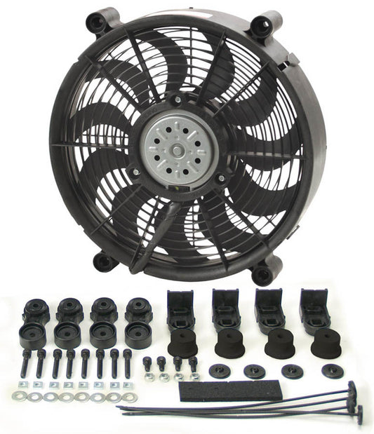 12in High Output RAD Fan Single