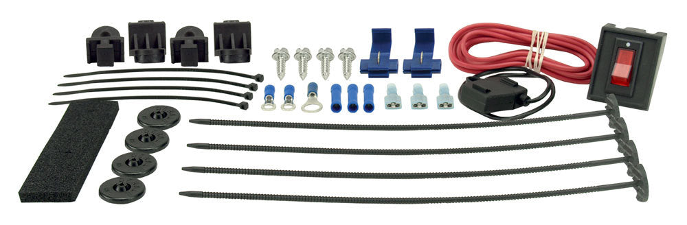 Complete Plastic Rod Mounting Kit w/Switch