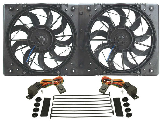 10in Dual High Output RAD Fans Puller