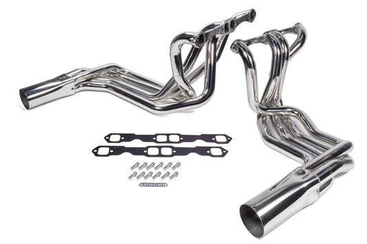 SBC Side Mount Headers 304 S/S - 63-82 Vette