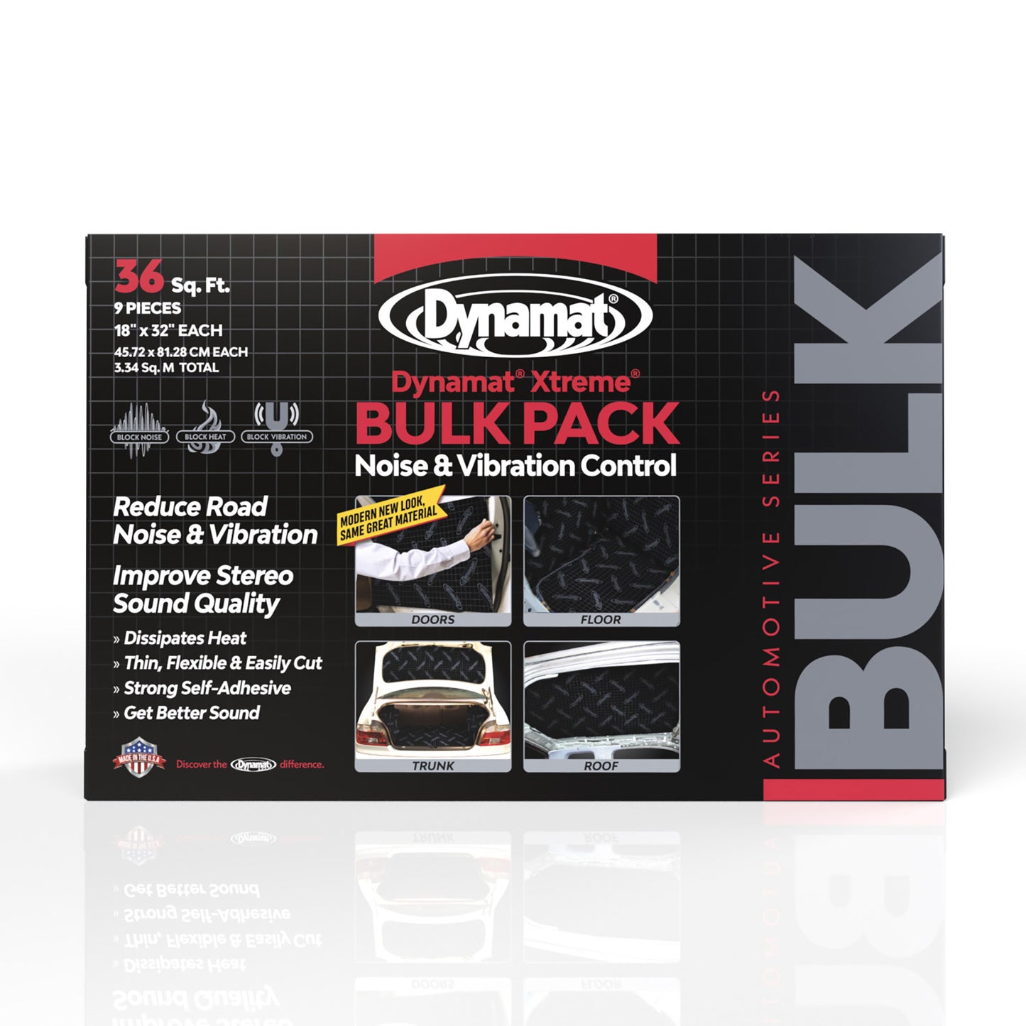 Dynamat Extreme Bulk Pak 9- 18in x 32in