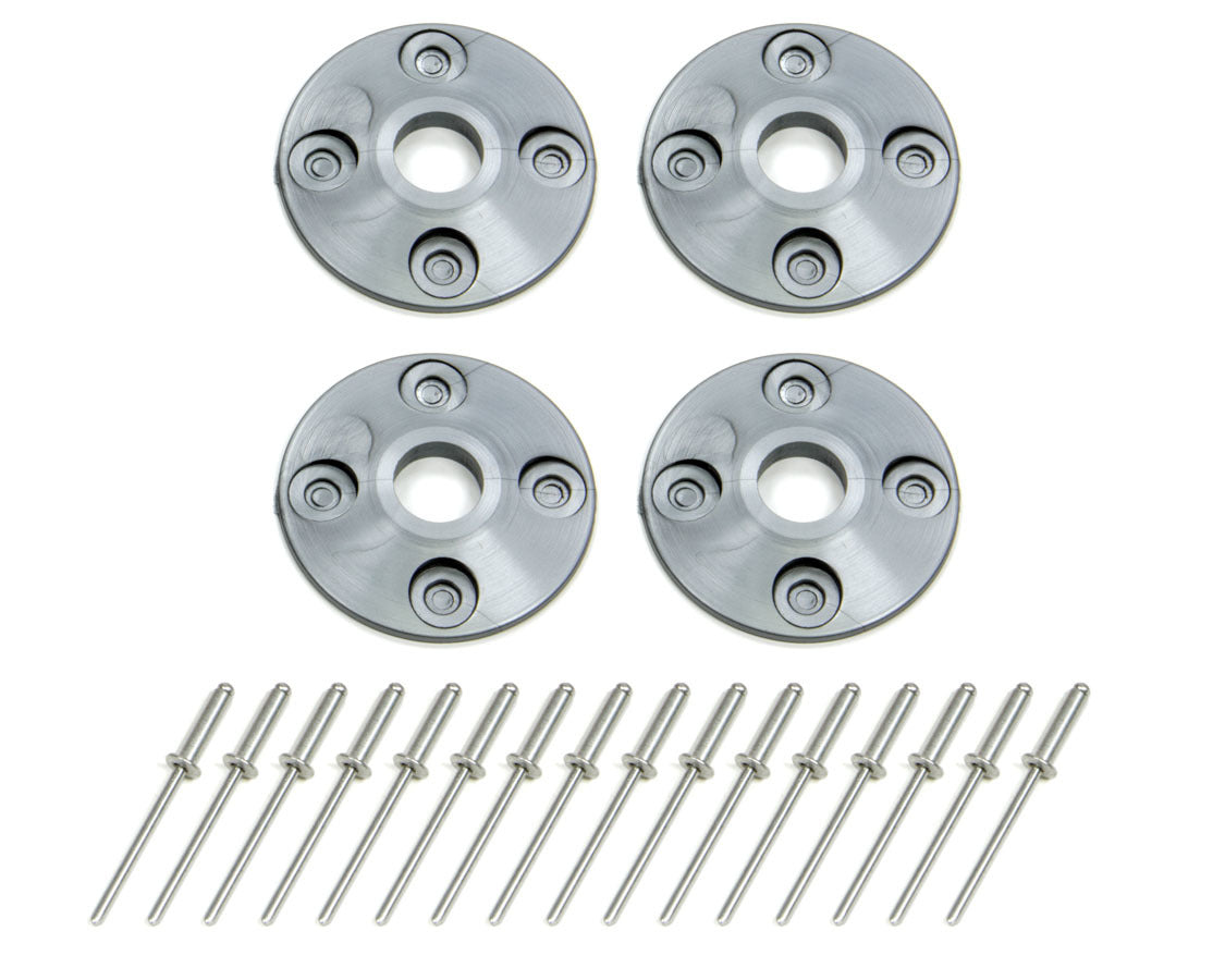 Scuff Plate Plastic 4pk Silver