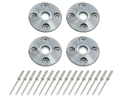 Scuff Plate Plastic 4pk Silver