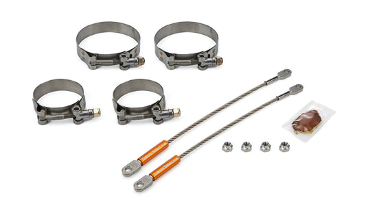 10in Premium Tether Set 2.375 Pri/3.500 Clamp