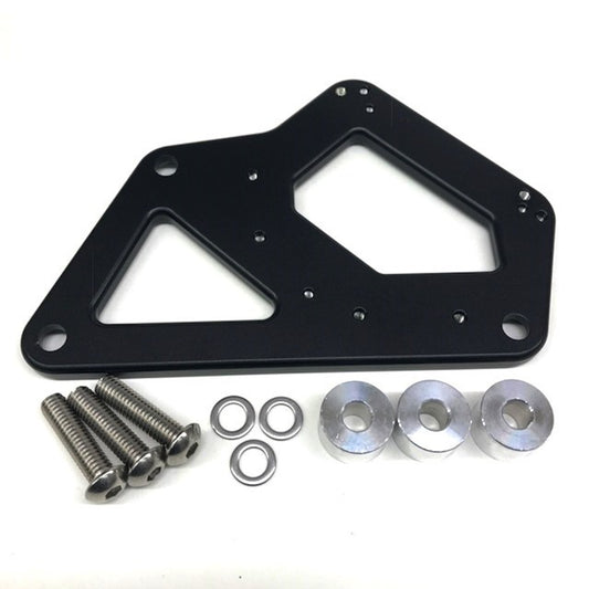 Cylinder Head Coil Mount Bracket - BBC Black