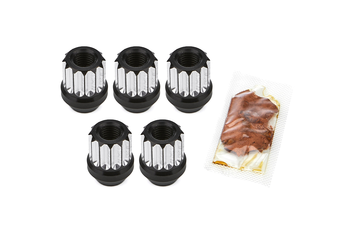 Billet Aluminum 12pt Lug Nuts 12mm 5pk