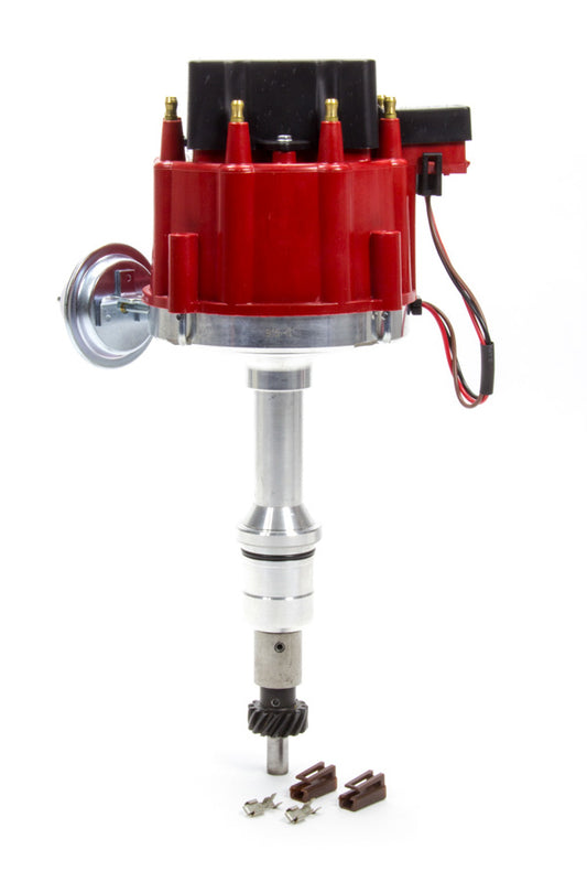 Racing Distributor SBF 302W Red Cap w/ Vac Adv