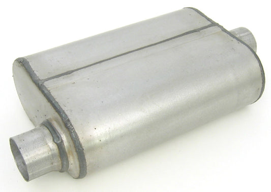 Dual Chamber Muffler 2.50in Offset/Center