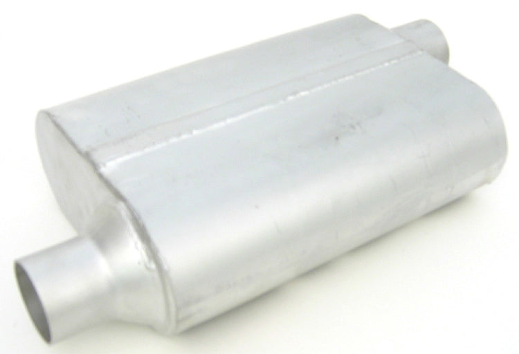 Dual Chamber Muffler 2.50in Offset/Offset