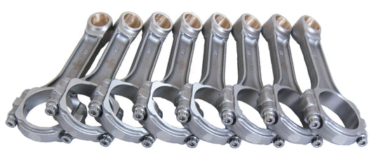 SBC L/W 5140 Forged I-Beam Rods 6.000in