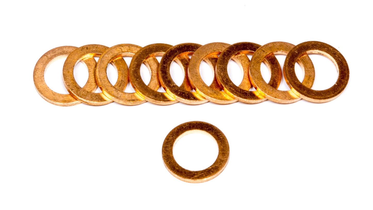 10mm Copper Washer Pk10