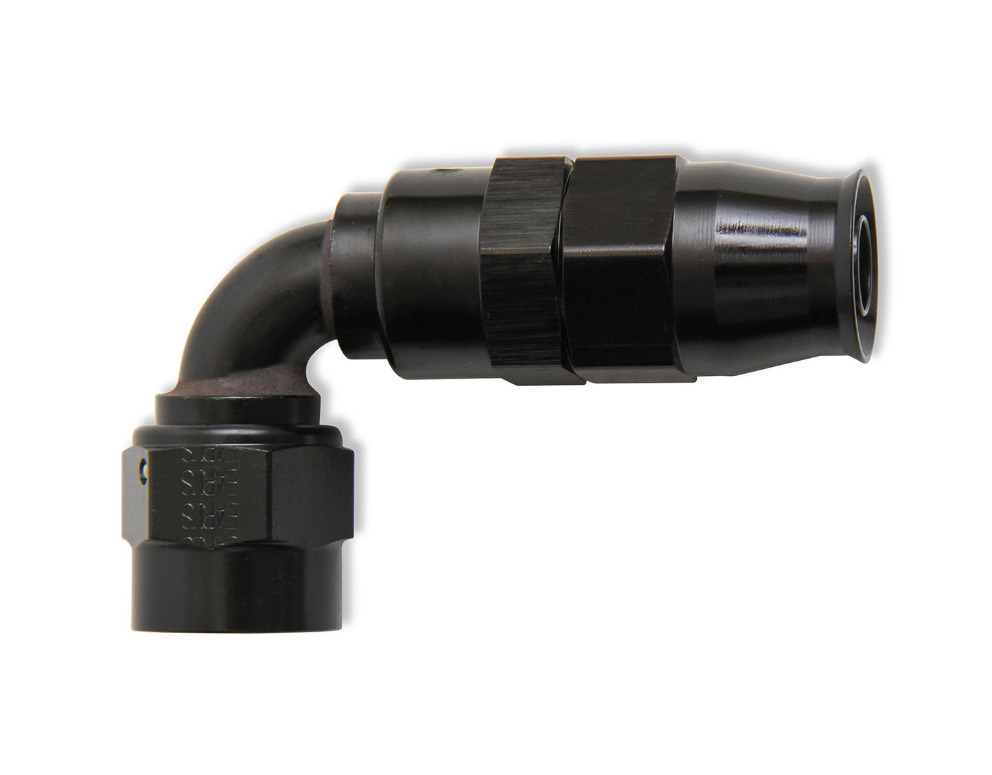 10an UltraPro 90-Deg Hose End Black