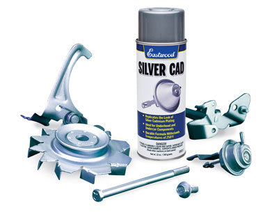 Silver Cad Paint 12oz Aerosol