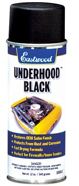 Underhood Paint Black 11oz Aerosol