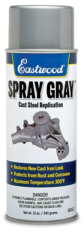 Spray Gray Detail Paint 12oz Aerosol