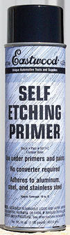 Self Etching Primer Paint Black 16oz Aerosol