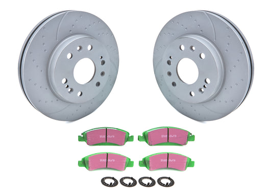 Brake Rotor & Pad Kit Greenstuff GM1500