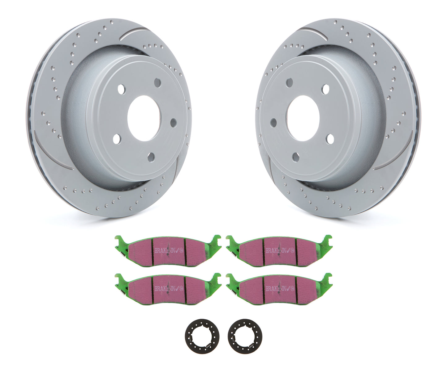 Brake Rotor & Pad Kit Greenstuff Durango