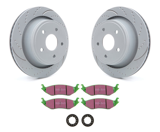 Brake Rotor & Pad Kit Greenstuff Durango