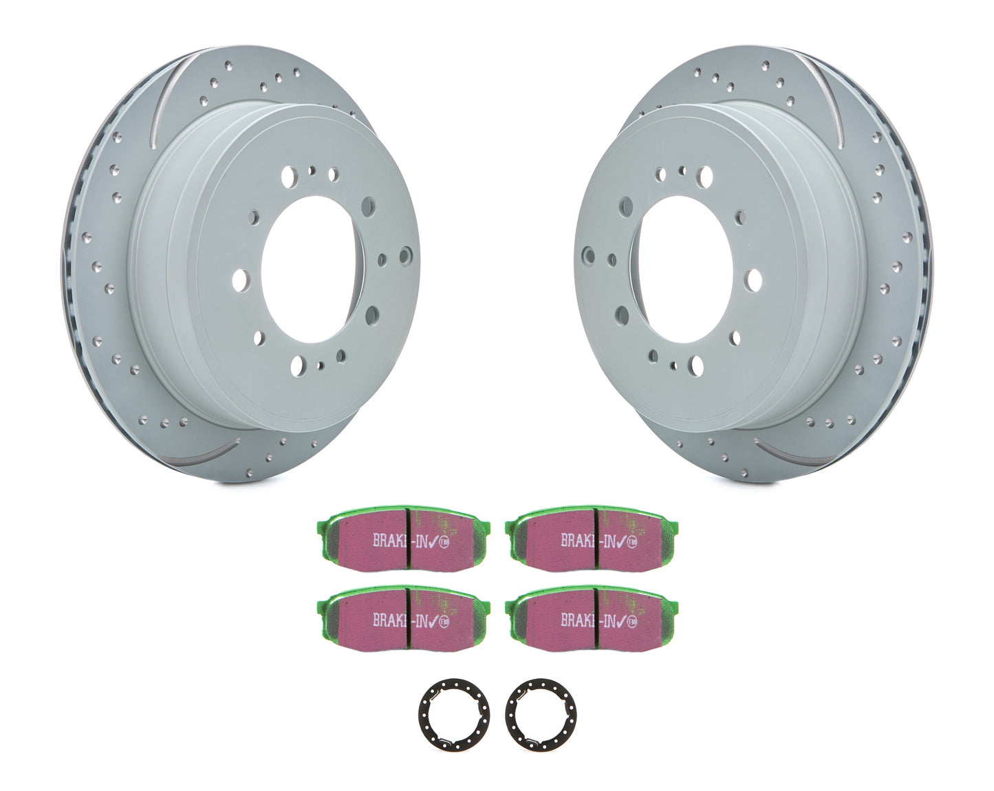 Brake Rotor & Pad Kit Greenstuff Toyota/Lexus