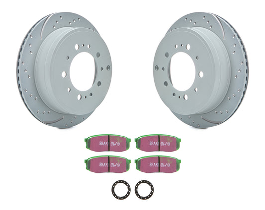 Brake Rotor & Pad Kit Greenstuff Toyota/Lexus