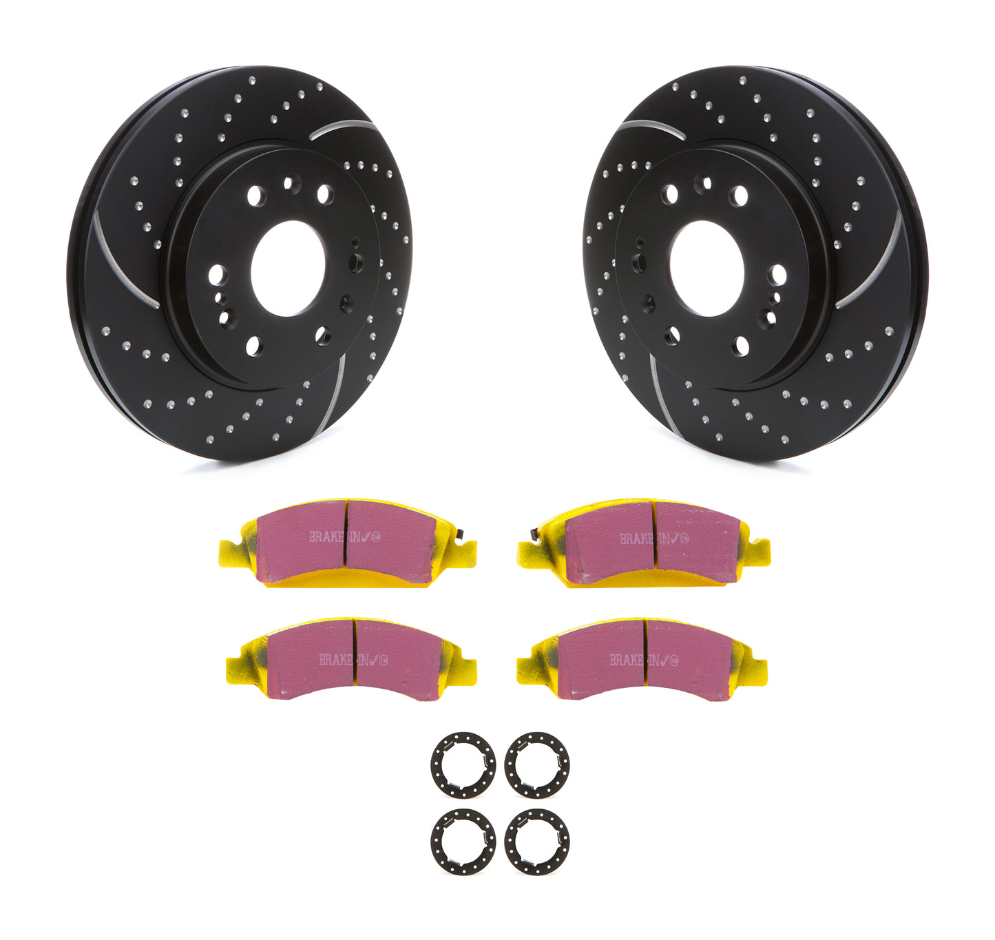 Brake Rotor & Pad Kit Yellowstuff Ford F150