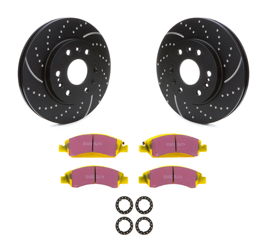 Brake Rotor & Pad Kit Yellowstuff Ford F150