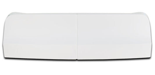 ABC Rear Bumper Cover Plastic White