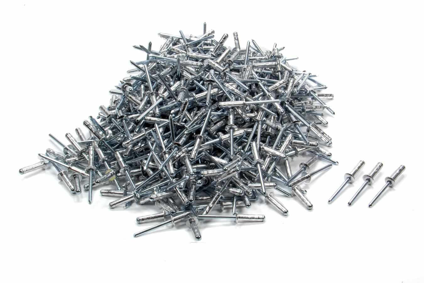 Small Head Rivet Silver 500pc 3/16in