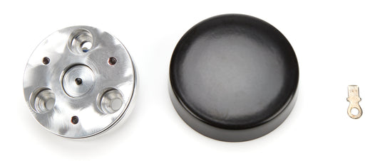 Horn Button 3 Bolt Mill Black