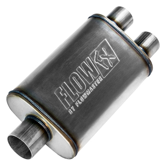 FlowFX Muffler 3in In Offset/Out Offset