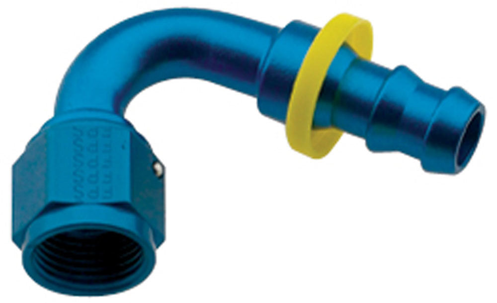 Hose Fitting #6 120 Deg Push Lock