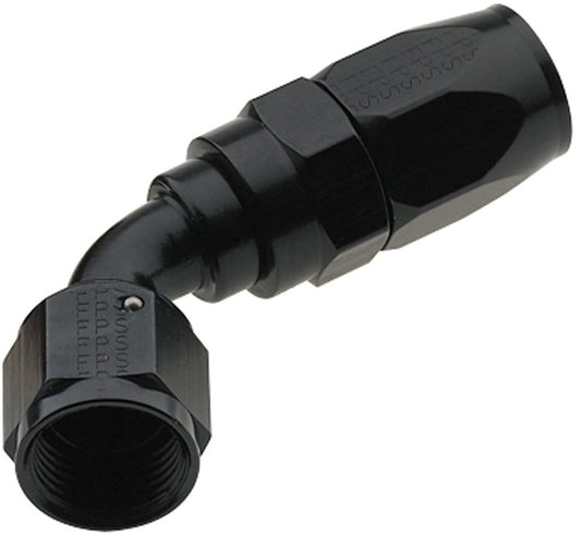 Hose Fitting #6 60 Deg Pro-Flow Black