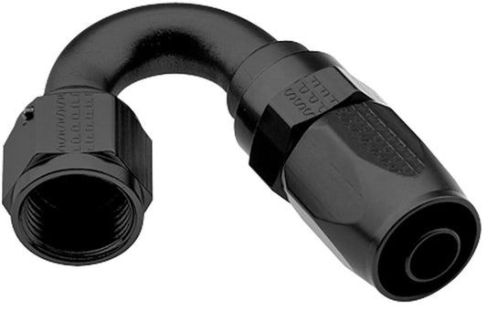 Hose Fitting #10 150 Deg Pro-Flow Black