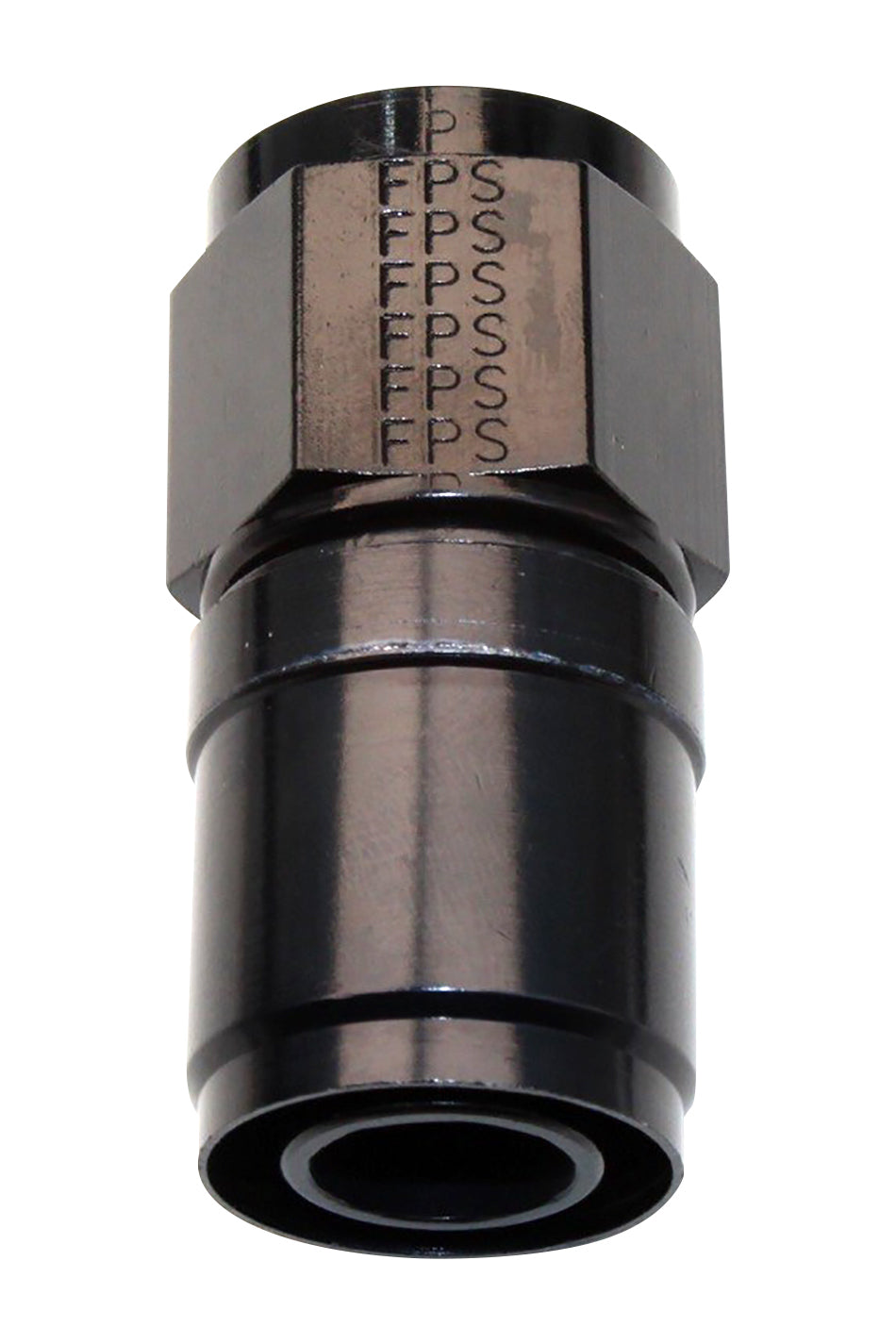 #4 Race-Rite Crimp-On Hose End Straight