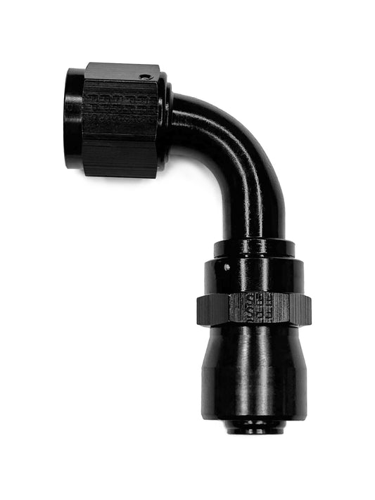 #6 90-Degree Crimp Hose Fitting