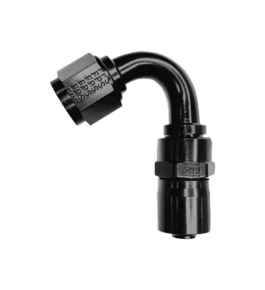 #6 120-Deg Crimp Hose Fitting