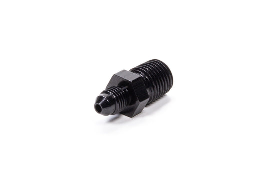 Straight Adapter Fitting #3 x 1/4 MPT Black