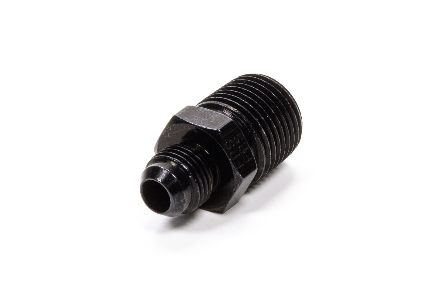 Straight Adapter Fitting #6 x 1/2 MPT Black