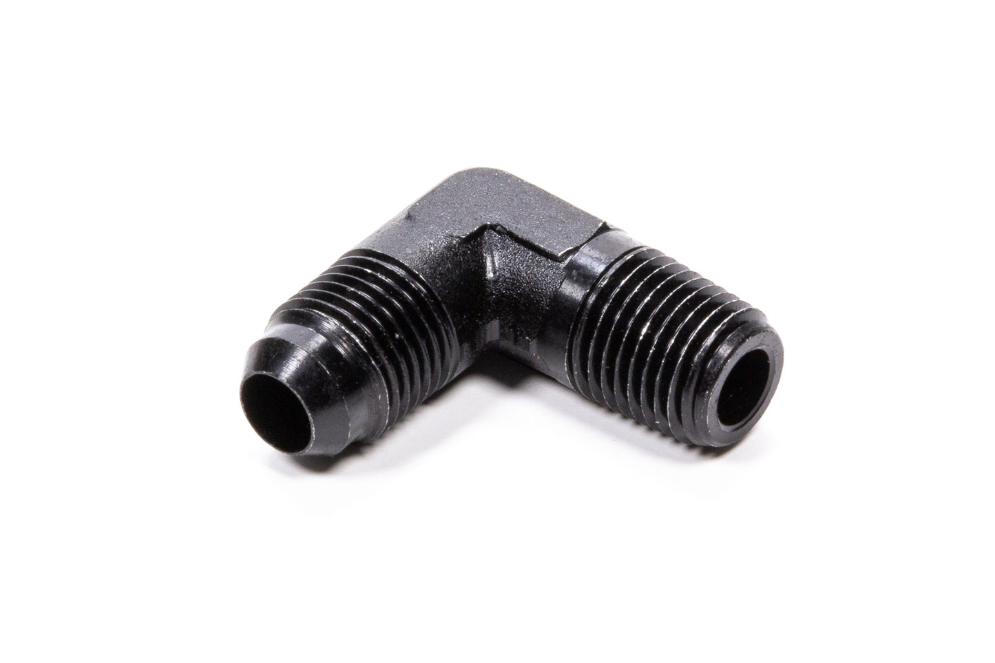 90 Deg Adapter Fitting #4 x 1/8 MPT Black