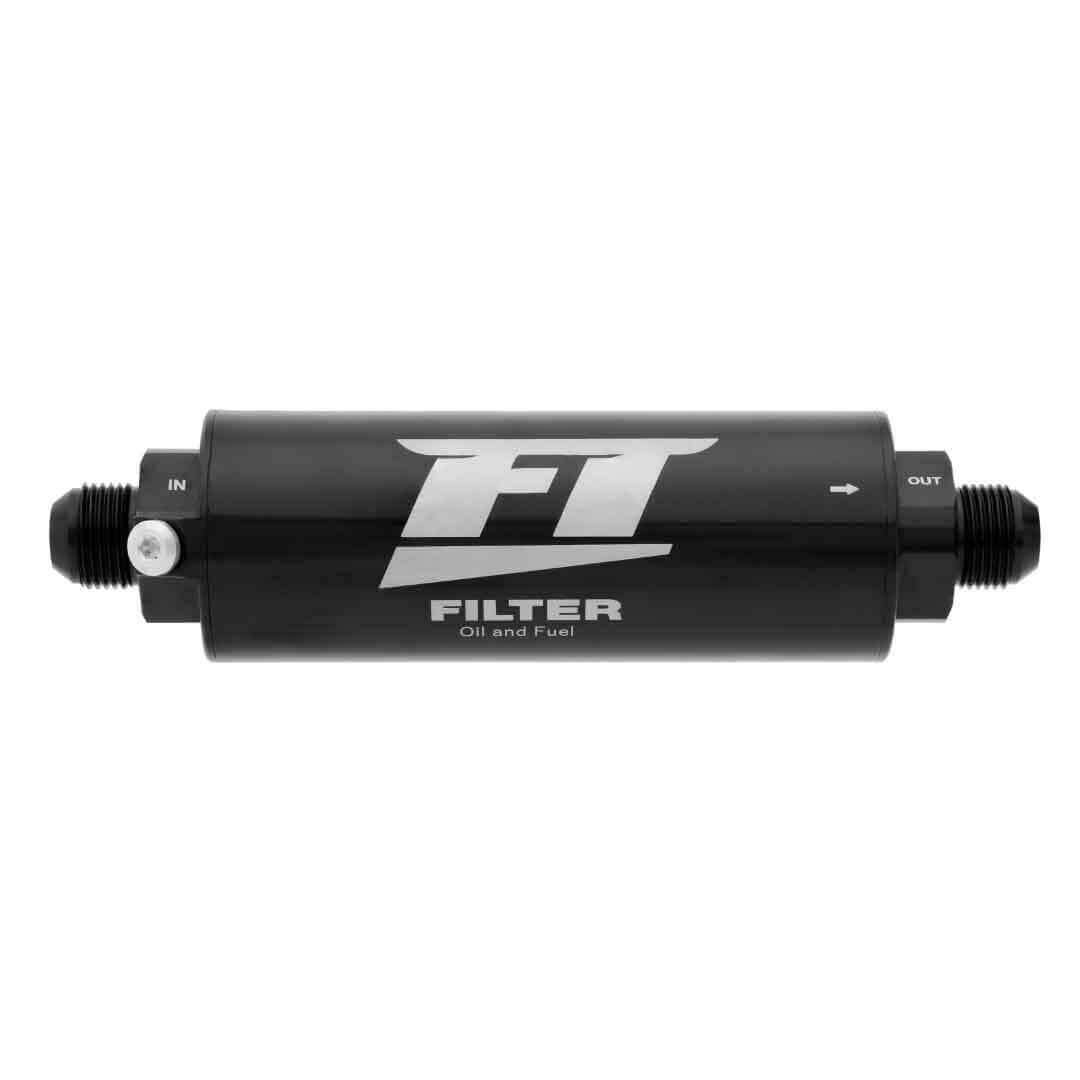 FT Fuel/Oil Filter 12an w/1/8npt port  60-Micron