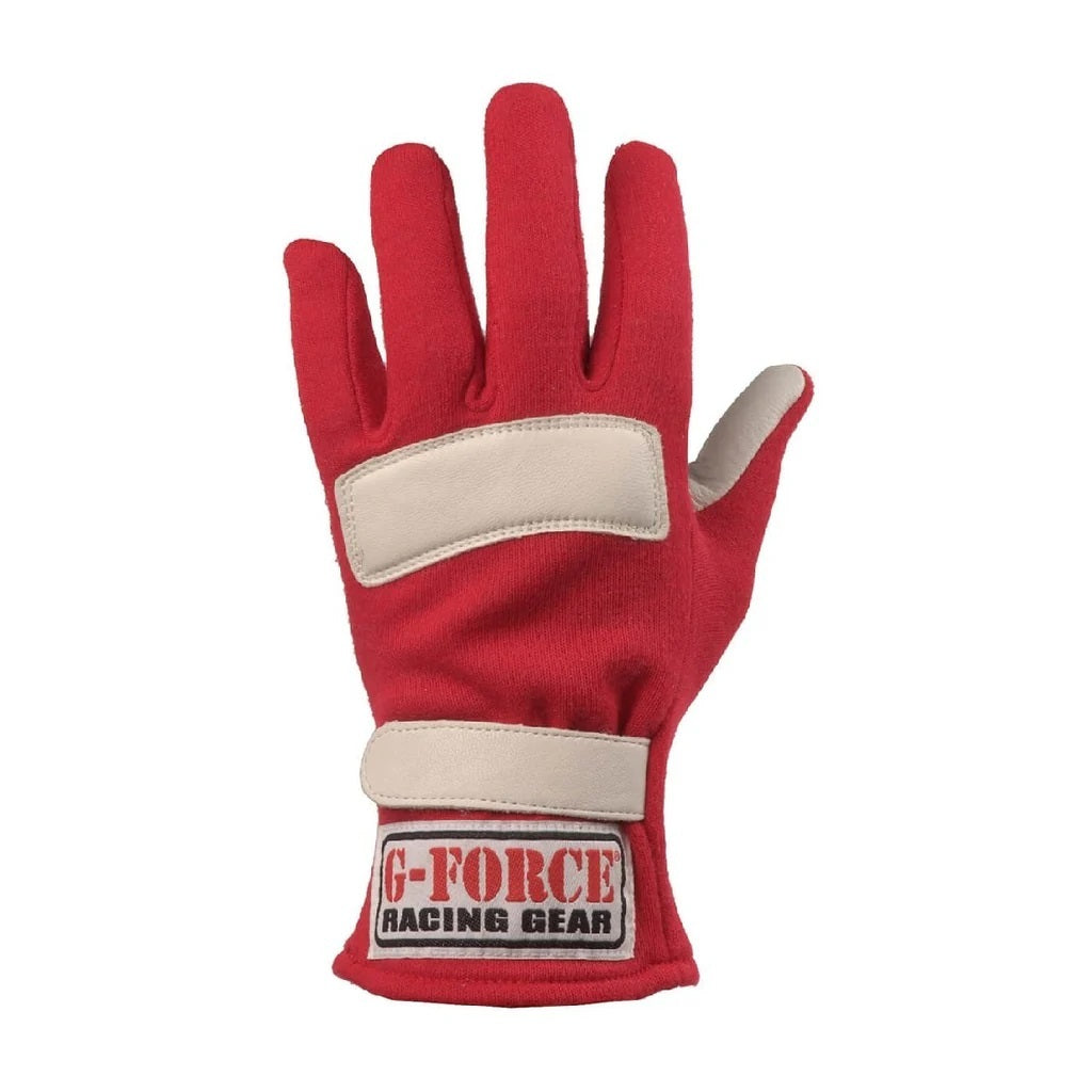 G5 Racing Gloves Large Red