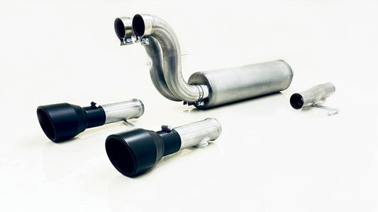 24-   Ford F150 5.0L Muffler and Dual Tips