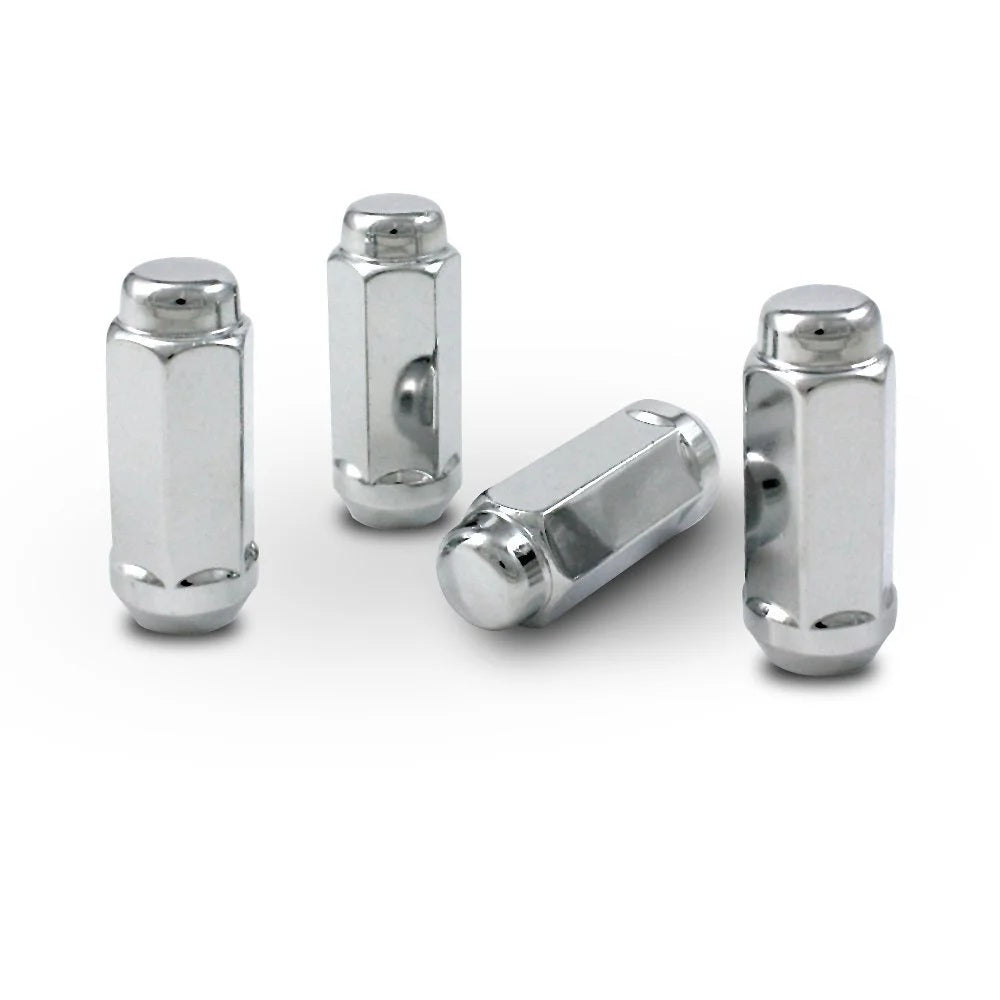 4 Lugnuts 9/16in Duplex Acorn Extra Long