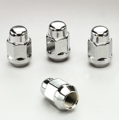 4 Lug Nuts 14MM X 1.50 Acorn Bulge 13/16 Hex